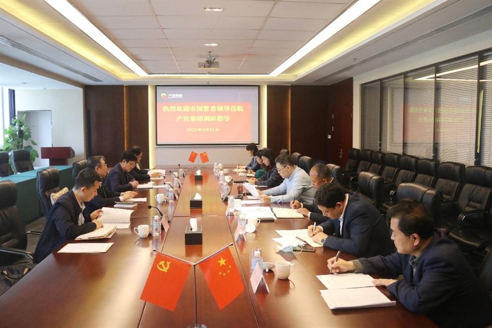 市国资委副主任谢红兵一行到恒盛注册开展党建工作调研