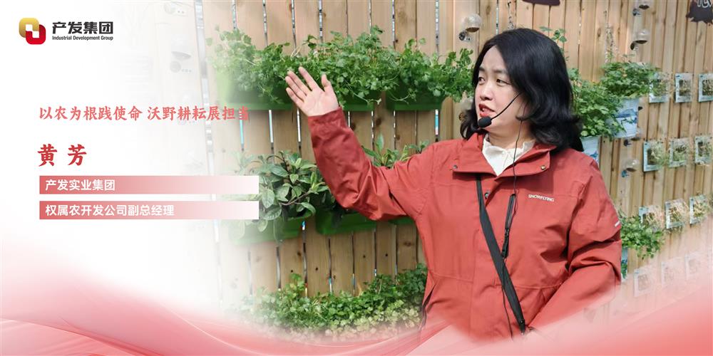 巾帼绽芳华 | 恒盛实业平台权属农开发公司 黄芳：以农为根践使命，沃野耕耘展担当